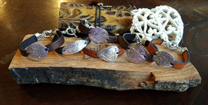 Silver Medallin Bracelet (PMC)