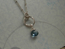 Load image into Gallery viewer, AAA Grade London Blue Topaz Necklace
