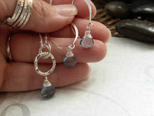 Load image into Gallery viewer, AAA Grade London Blue Topaz Earrings
